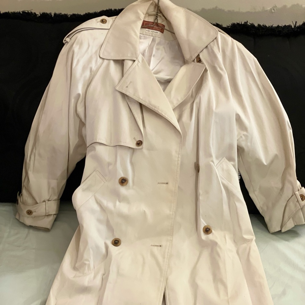 Cream color Trench coat